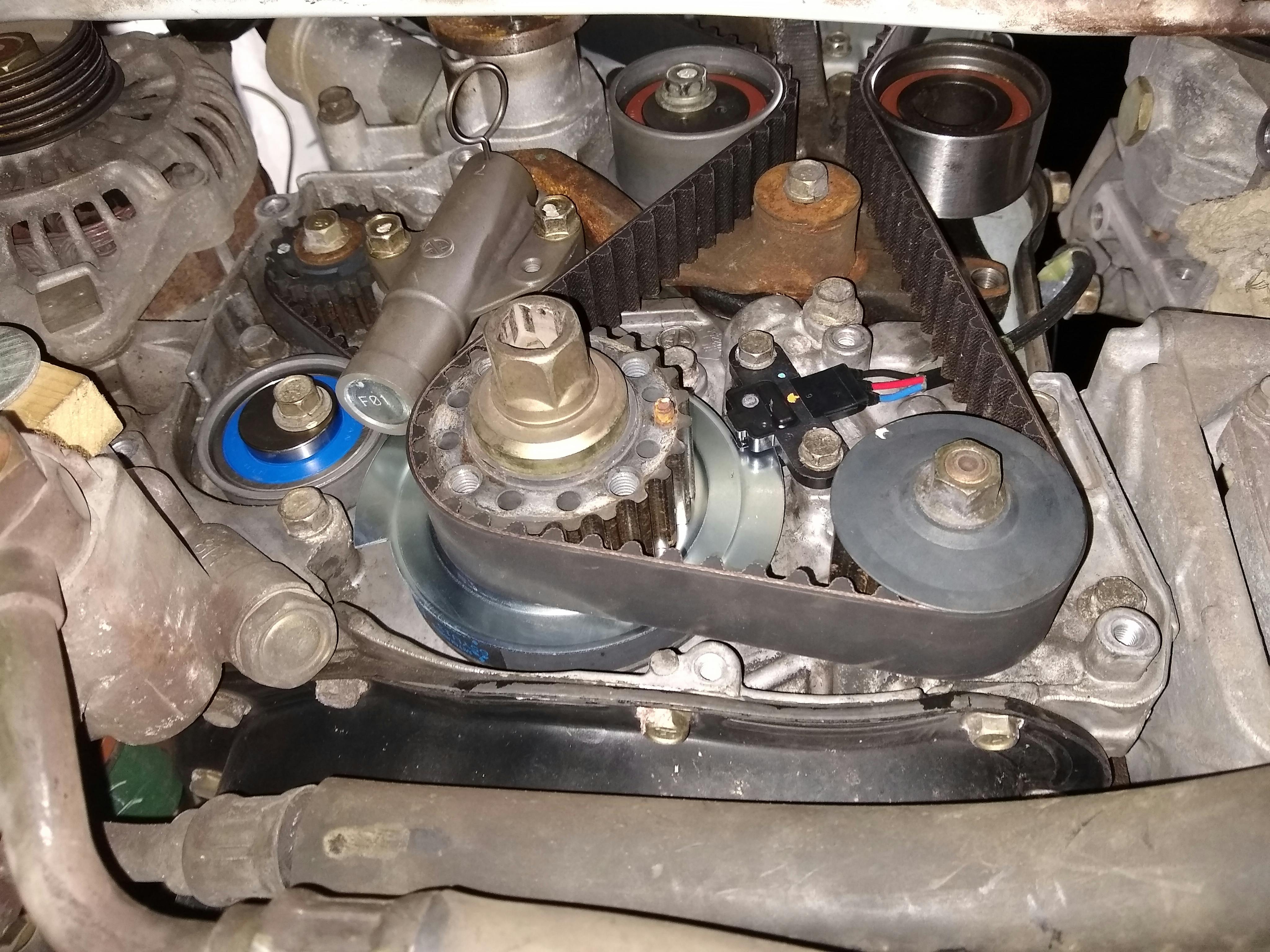 OEM Timing Belt Tensioner Adjuster 20032006 Mitsubishi Evo 8/9 (MR9